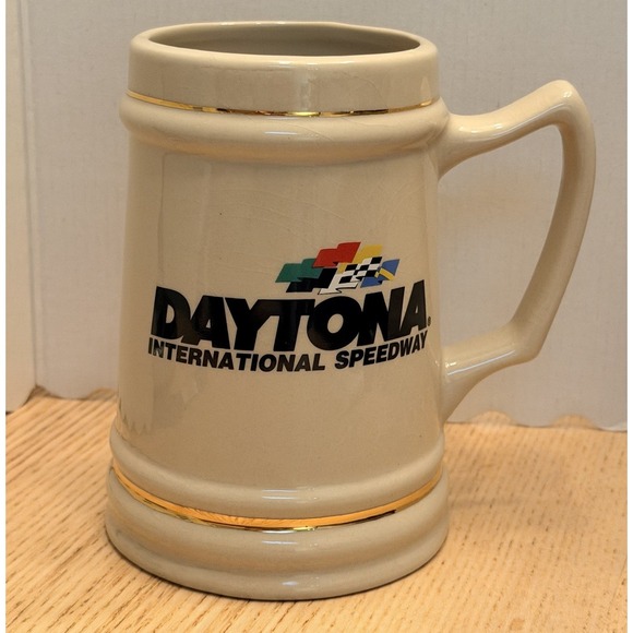 Nascar Other - Vintage NASCAR Daytona 500 International Speedway Beer Stein Mug 59-05 Winners